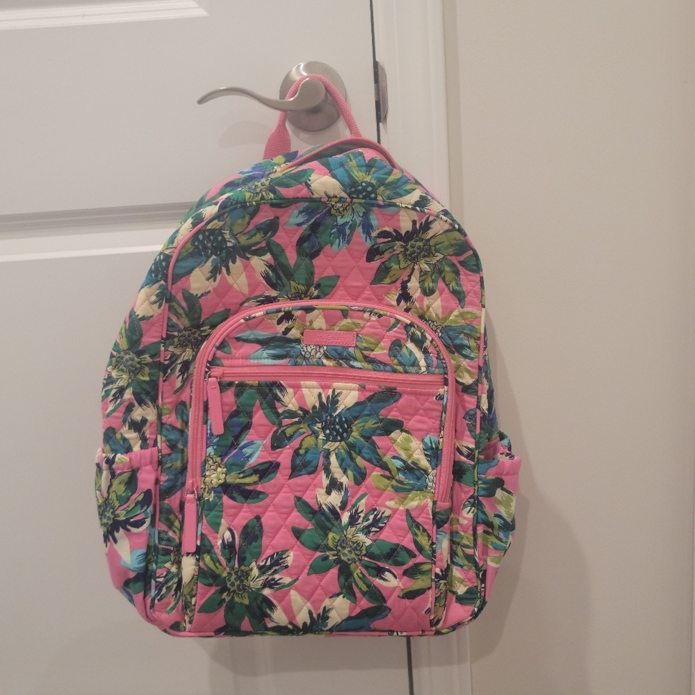 Vera Bradley Campus Backpack in Tropical Paradise